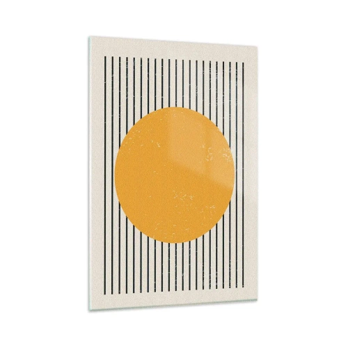 Tablou pe sticlă - Puterea simplității - 80x120 cm