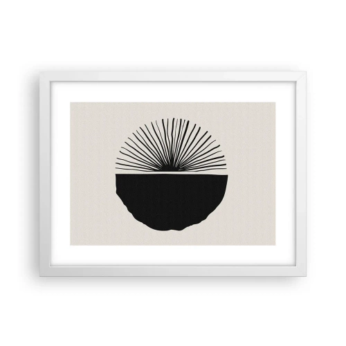 Poster în ramă albă - Gama de posibilități - 40x30 cm