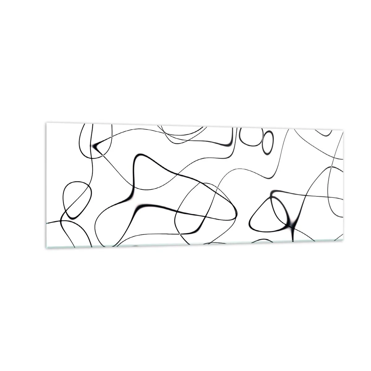 Tablou pe sticlă - Căile vieții, căile destinului - 140x50 cm