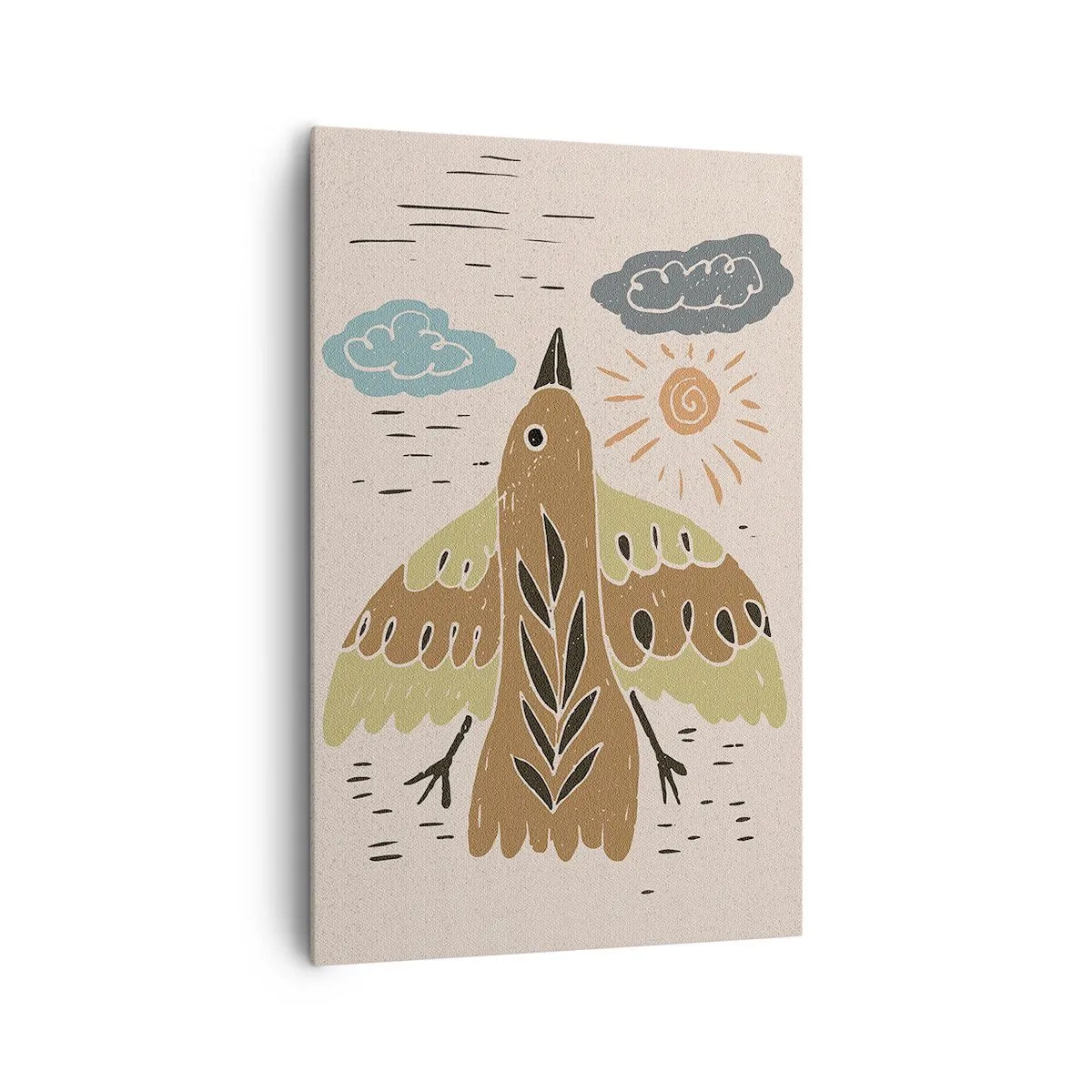 Tablou pe pânză - Zbor vesel - 80x120 cm