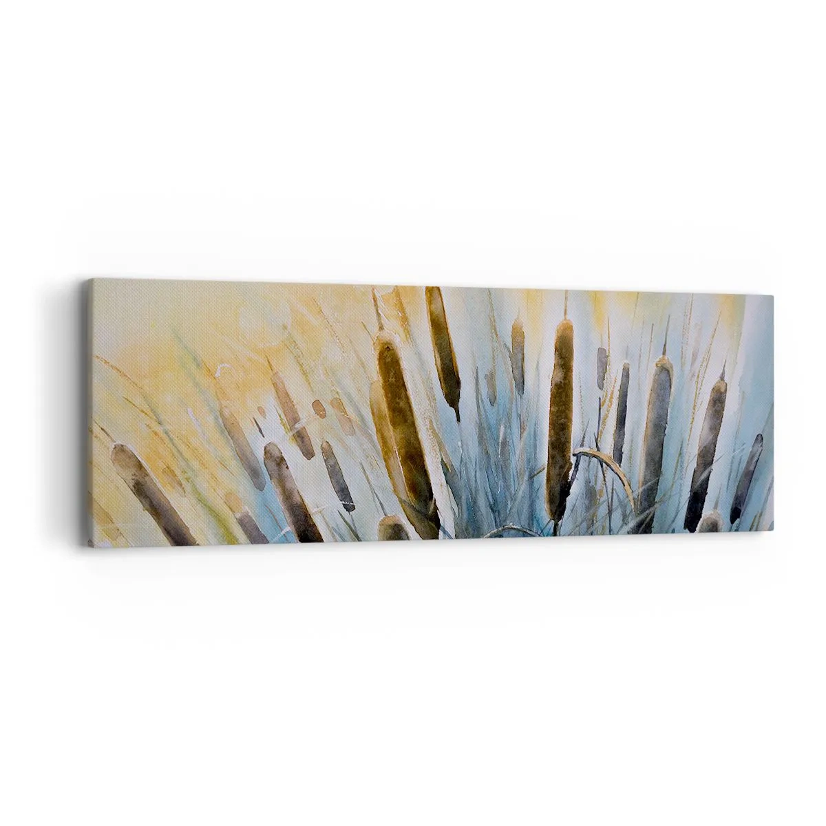 Tablou pe pânză - Răcoarea apei, căldura soarelui - 90x30 cm