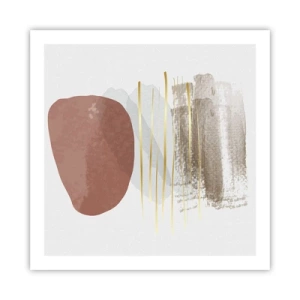 Poster - Colonadă abstractă - 60x60 cm