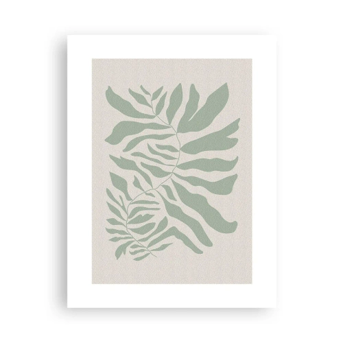 Poster - Ramura de smarald - 30x40 cm