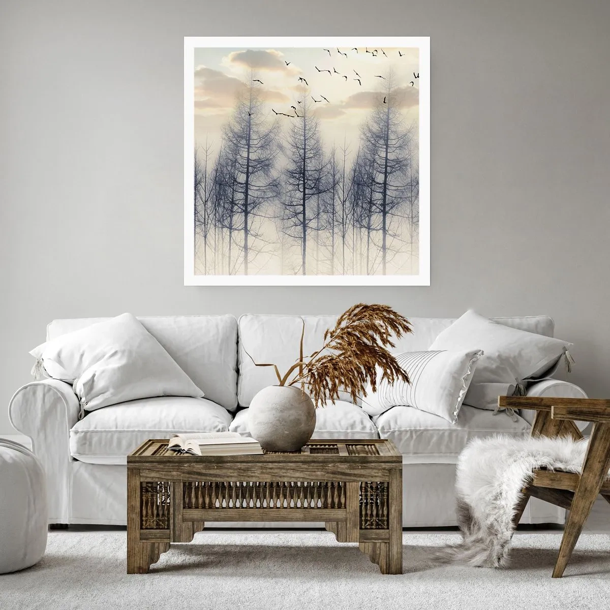 Poster - Spiritele pădurii - 60x60 cm