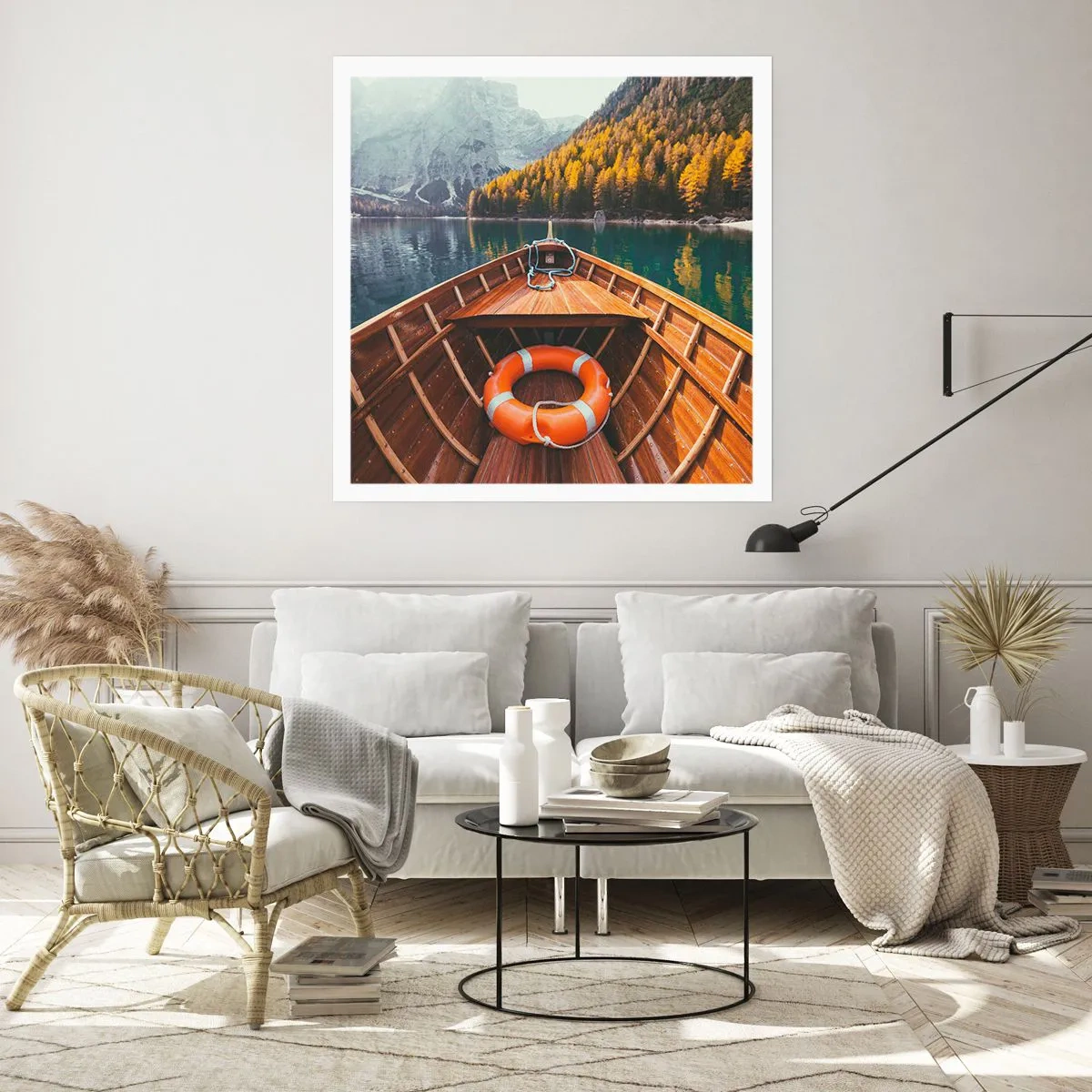 Poster - Excursie pe munte - 40x40 cm