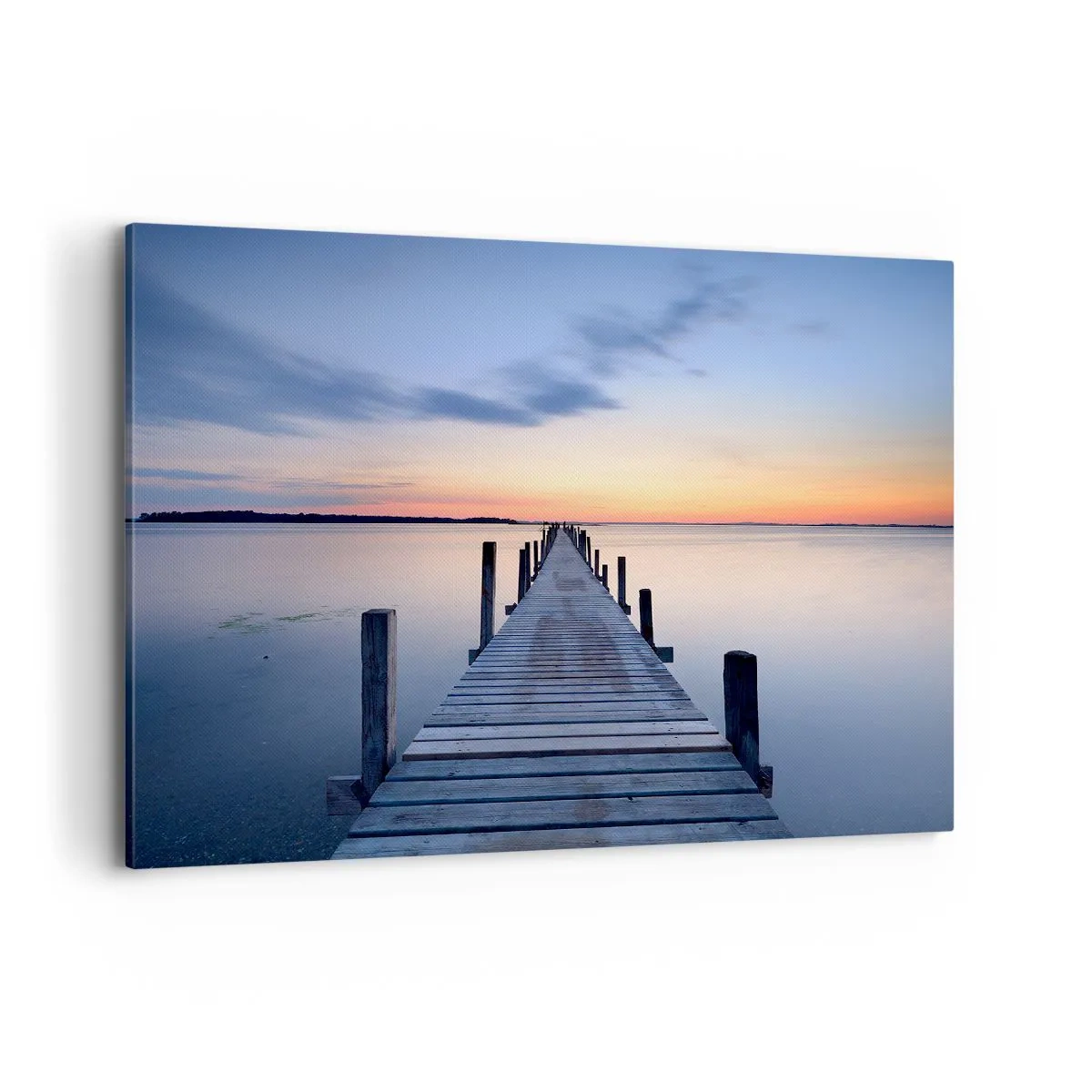 Tablou pe pânză - Calmul unui amurg senin - 120x80 cm