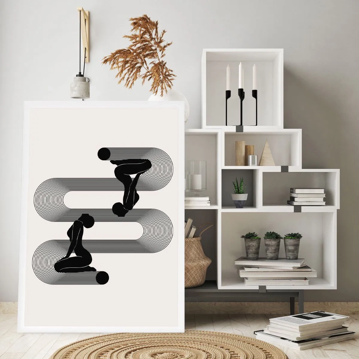 Poster - Simetrie senzuală - 70x100 cm