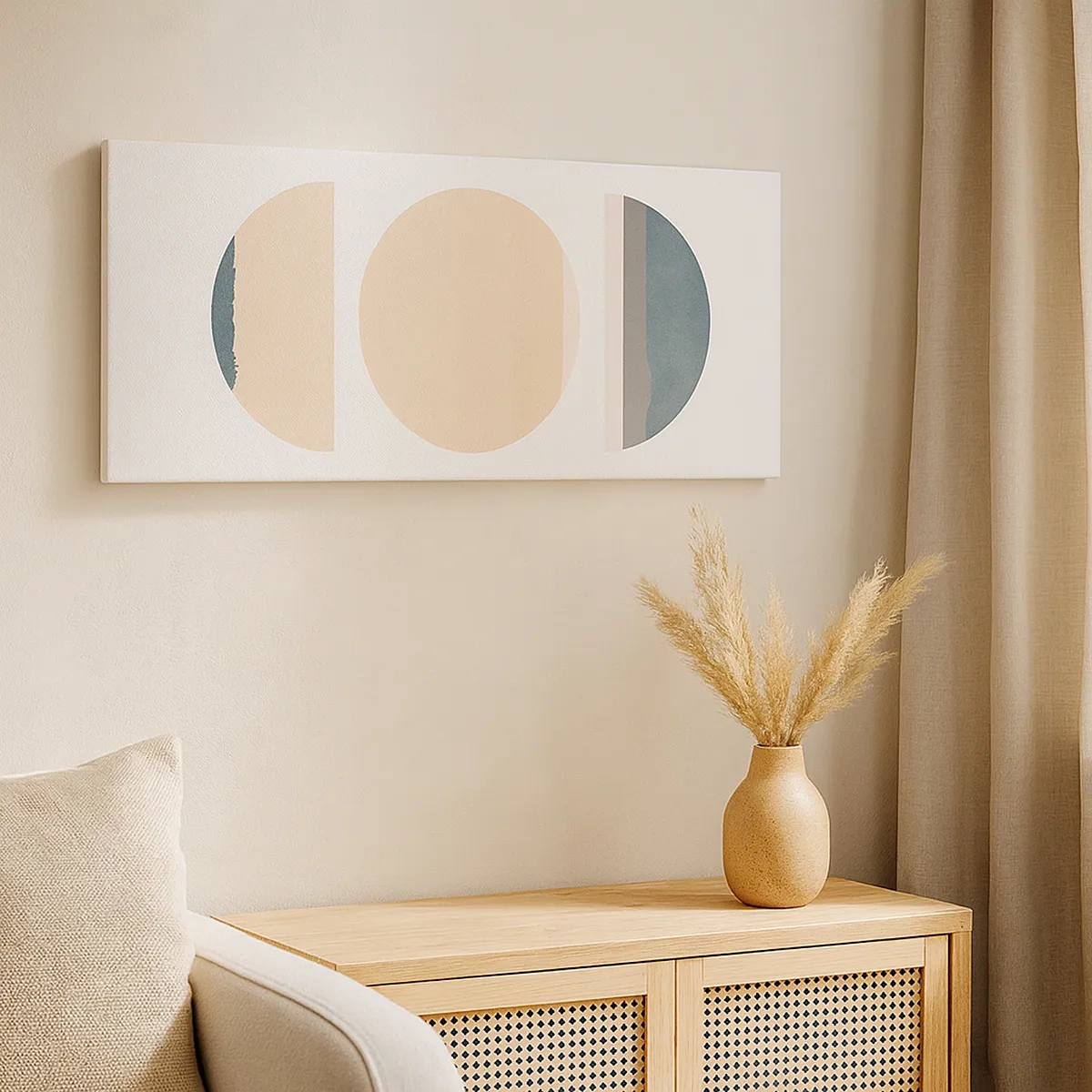 Tablou pe pânză - Roată cu roată - 30x30 cm