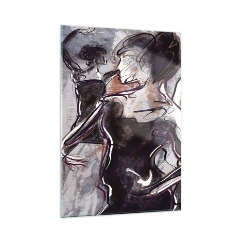 Tablou pe sticlă - Se dizolvă în muzică - 50x70 cm