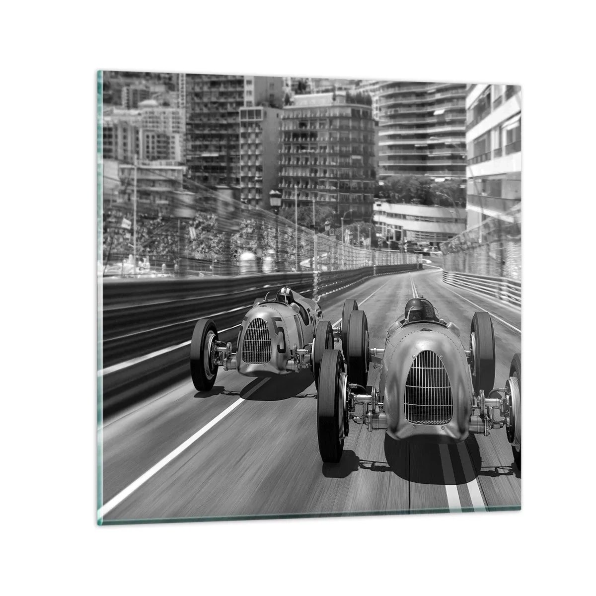 Tablou pe sticlă - A fost odată ca niciodată în Monte Carlo - 60x60 cm