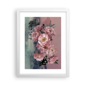 Poster în ramă albă - Apogeul romantismului - 30x40 cm