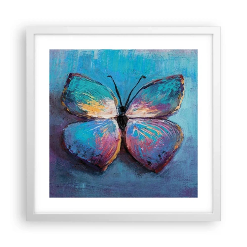 Poster în ramă albă - În plină glorie - 40x40 cm