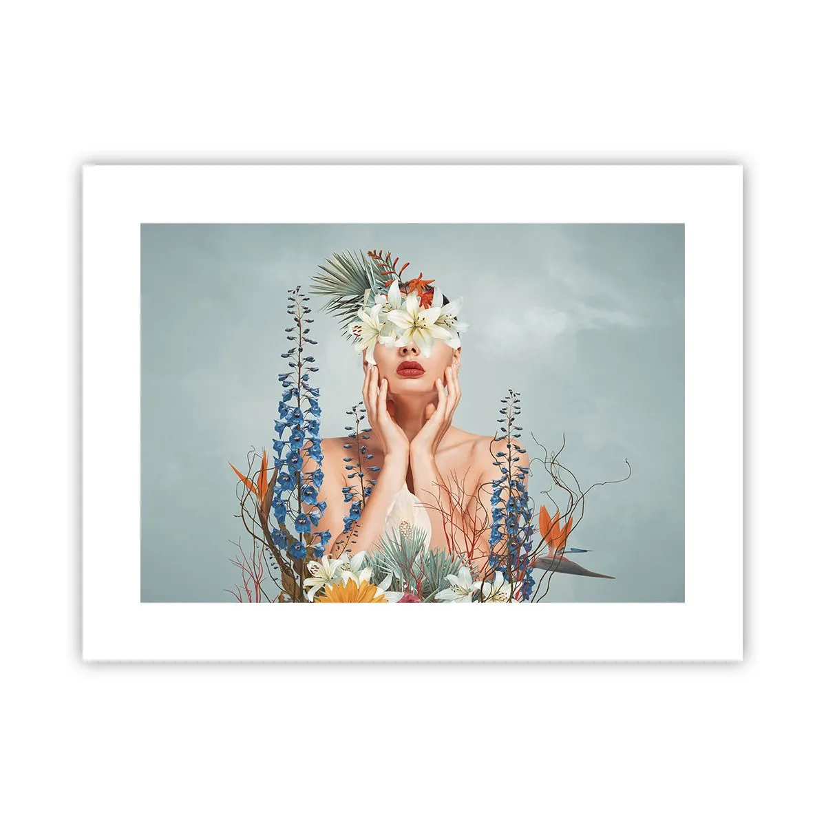 Poster - Femeia floare - 40x30 cm