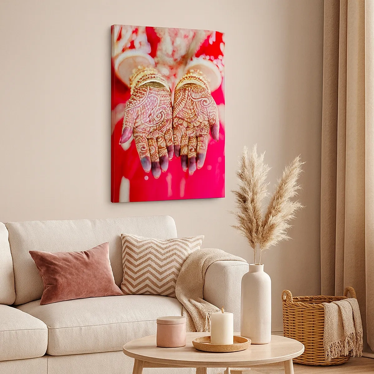 Tablou pe pânză - Gata să prindă fericirea - 50x70 cm