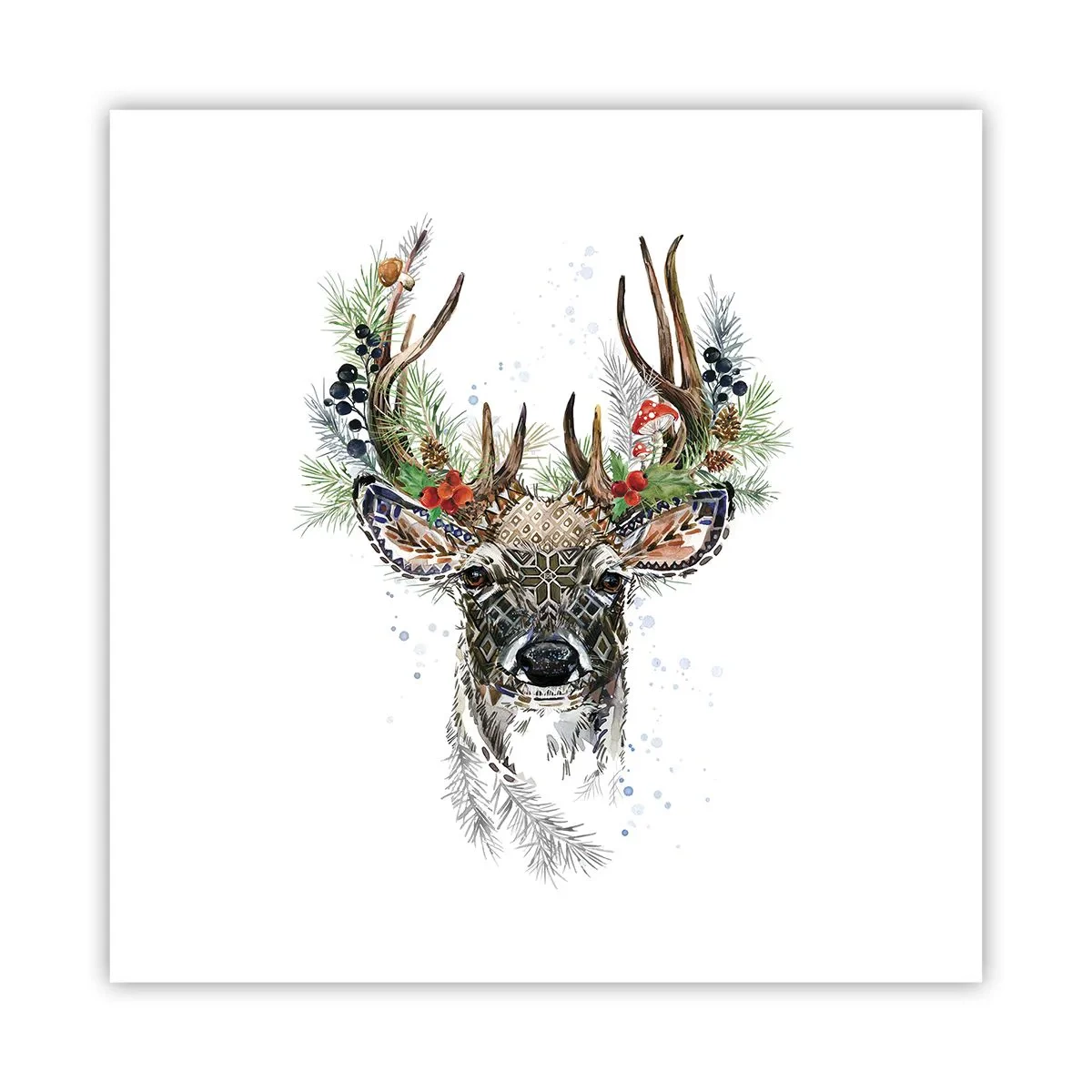 Poster - În ținută festivă - 40x40 cm