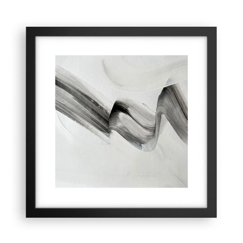 Poster în ramă neagră - Doar pentru distracție - 30x30 cm