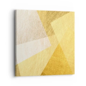 Tablou pe pânză - Vremea de geometrie - 30x30 cm