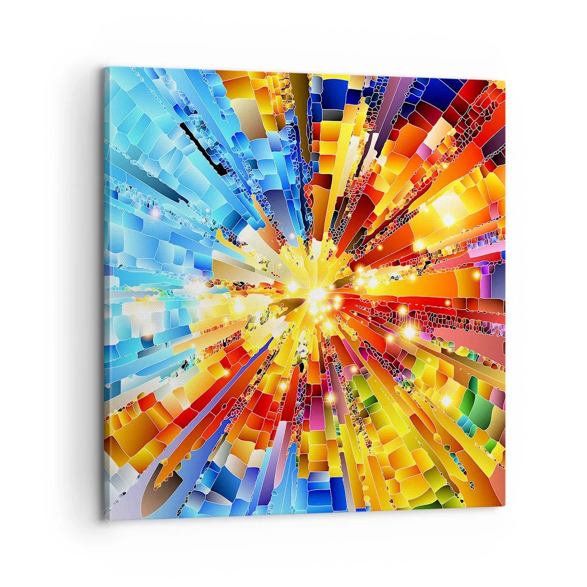 Tablou pe pânză - In medias res - 60x60 cm