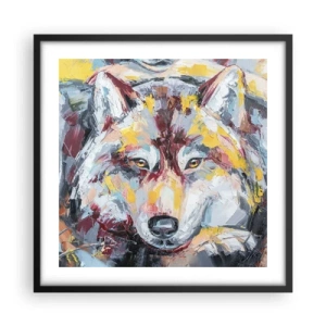 Poster în ramă neagră - Pace pentru cel drag - 50x50 cm