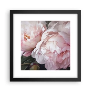 Poster în ramă neagră - Oprit din înflorire - 30x30 cm