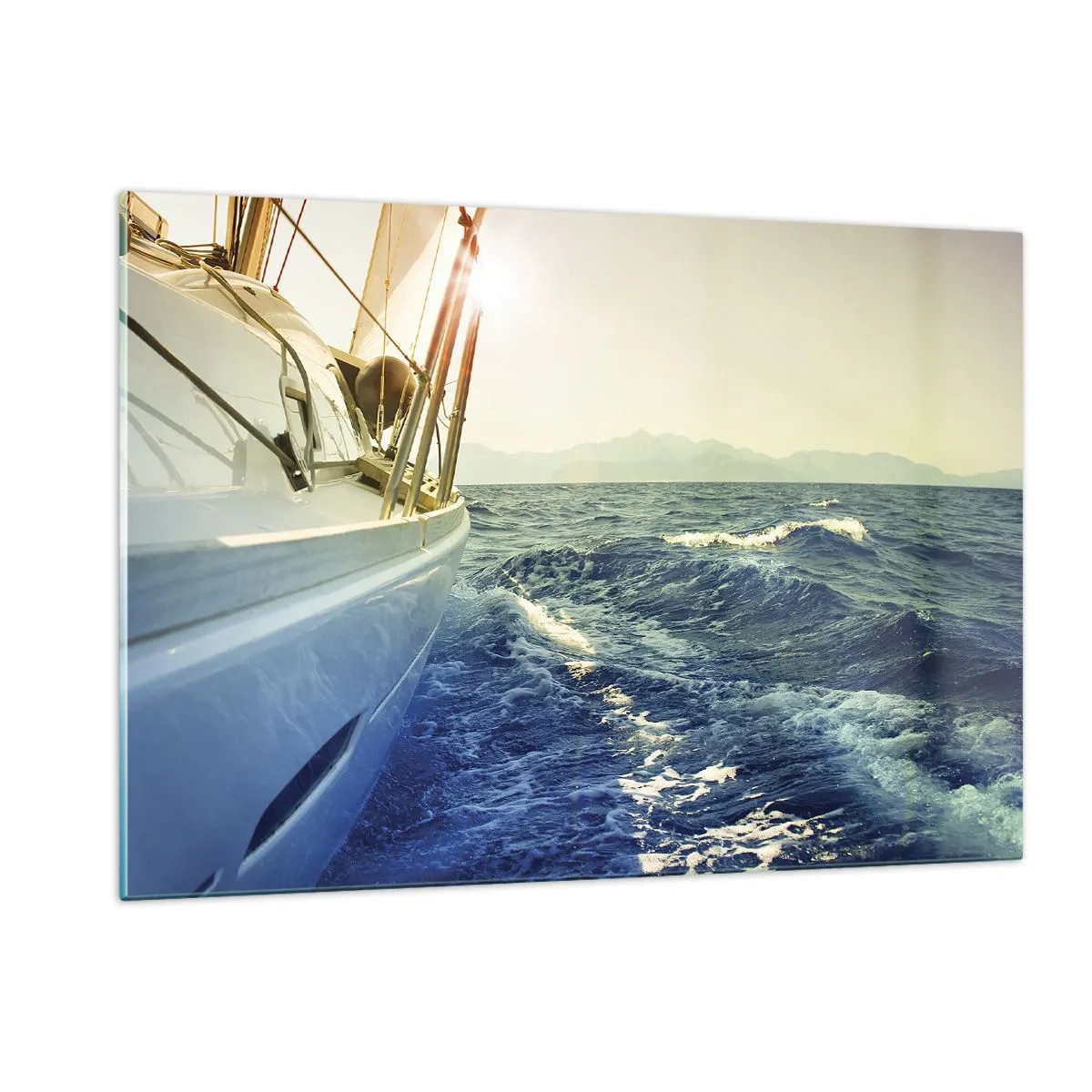 Tablou pe sticlă - După aventură - 120x80 cm