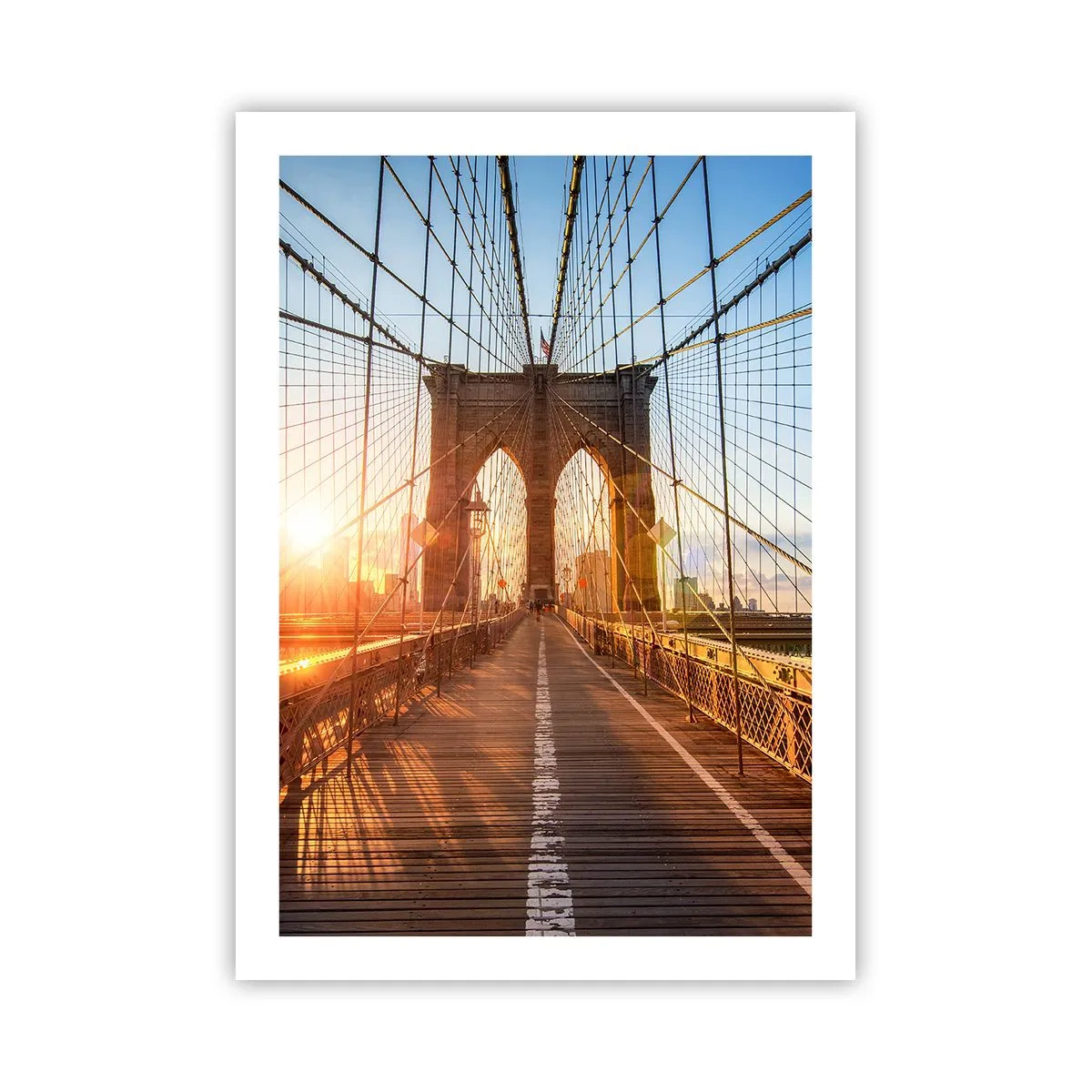 Poster - Pe podul de aur - 50x70 cm