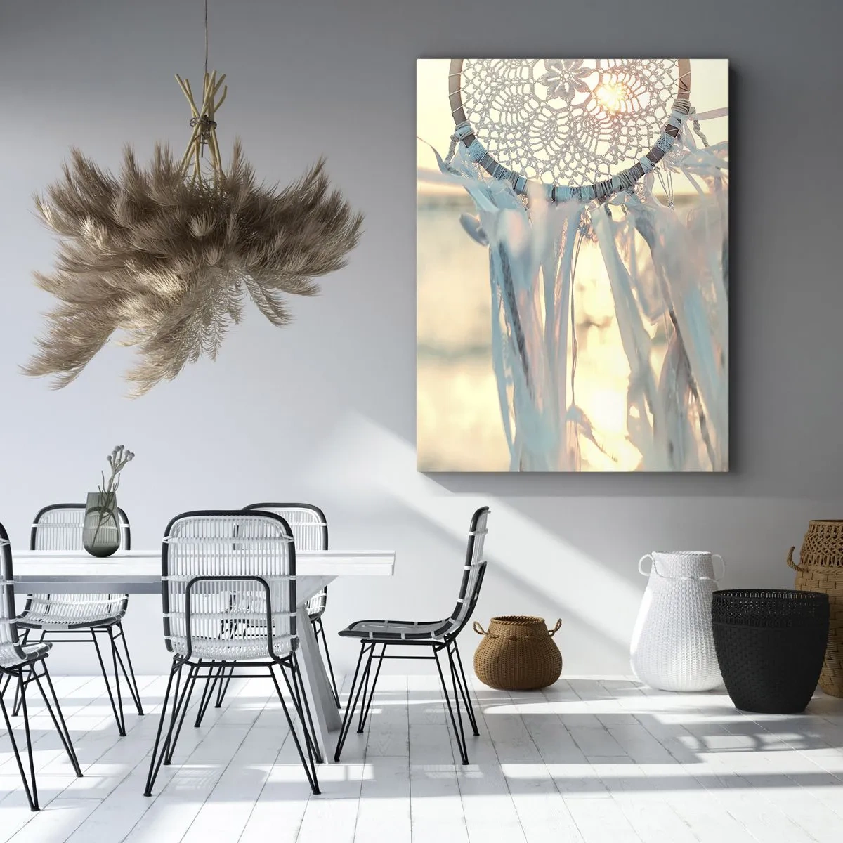 Tablou pe pânză - Totem de dantelă - 50x70 cm