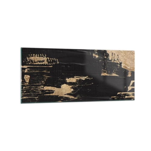 Tablou pe sticlă - O urmă de atingere - 120x50 cm