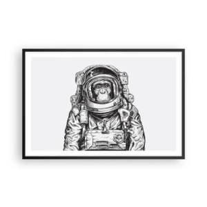 Poster în ramă neagră - Evoluție alternativă - 91x61 cm