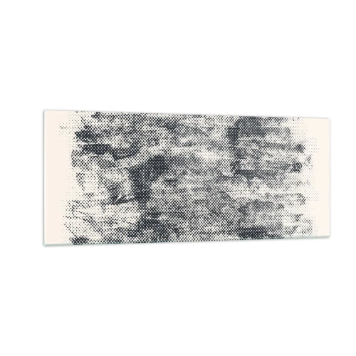 Tablou pe sticlă - Compoziție cețoasă - 100x40 cm