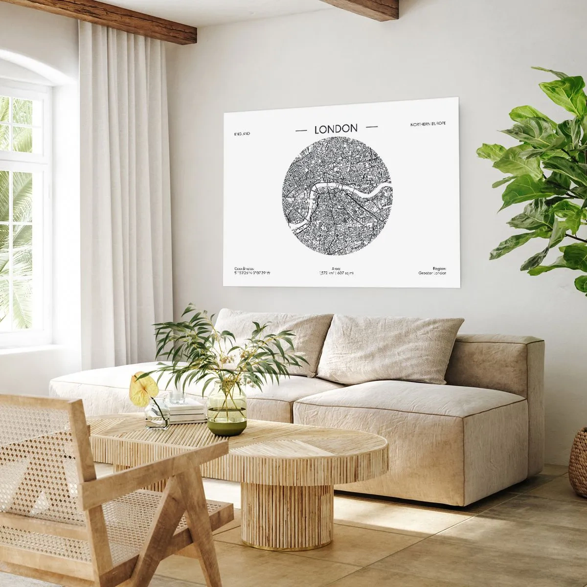 Poster - Anatomia Londrei - 100x70 cm