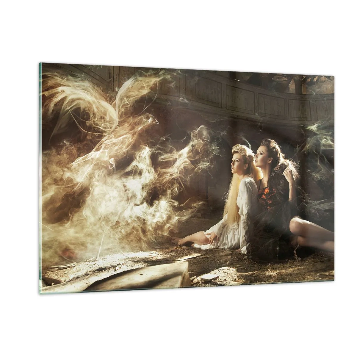 Tablou pe sticlă - Și poezia s-a născut - 120x80 cm