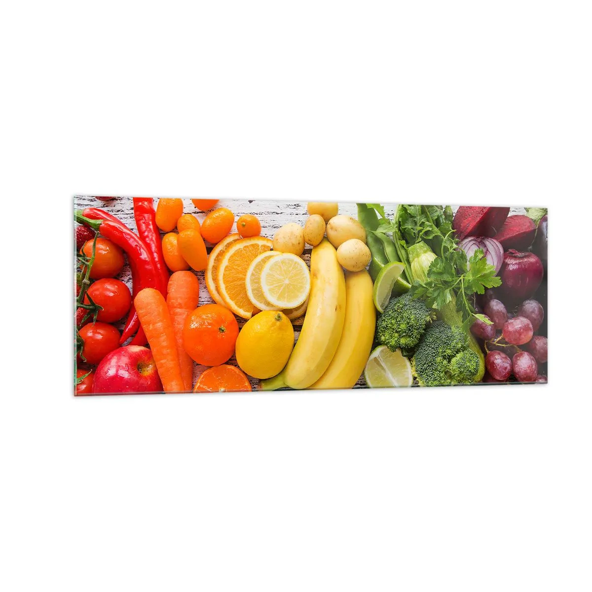 Tablou pe sticlă - Nu este de ajuns? - 140x50 cm