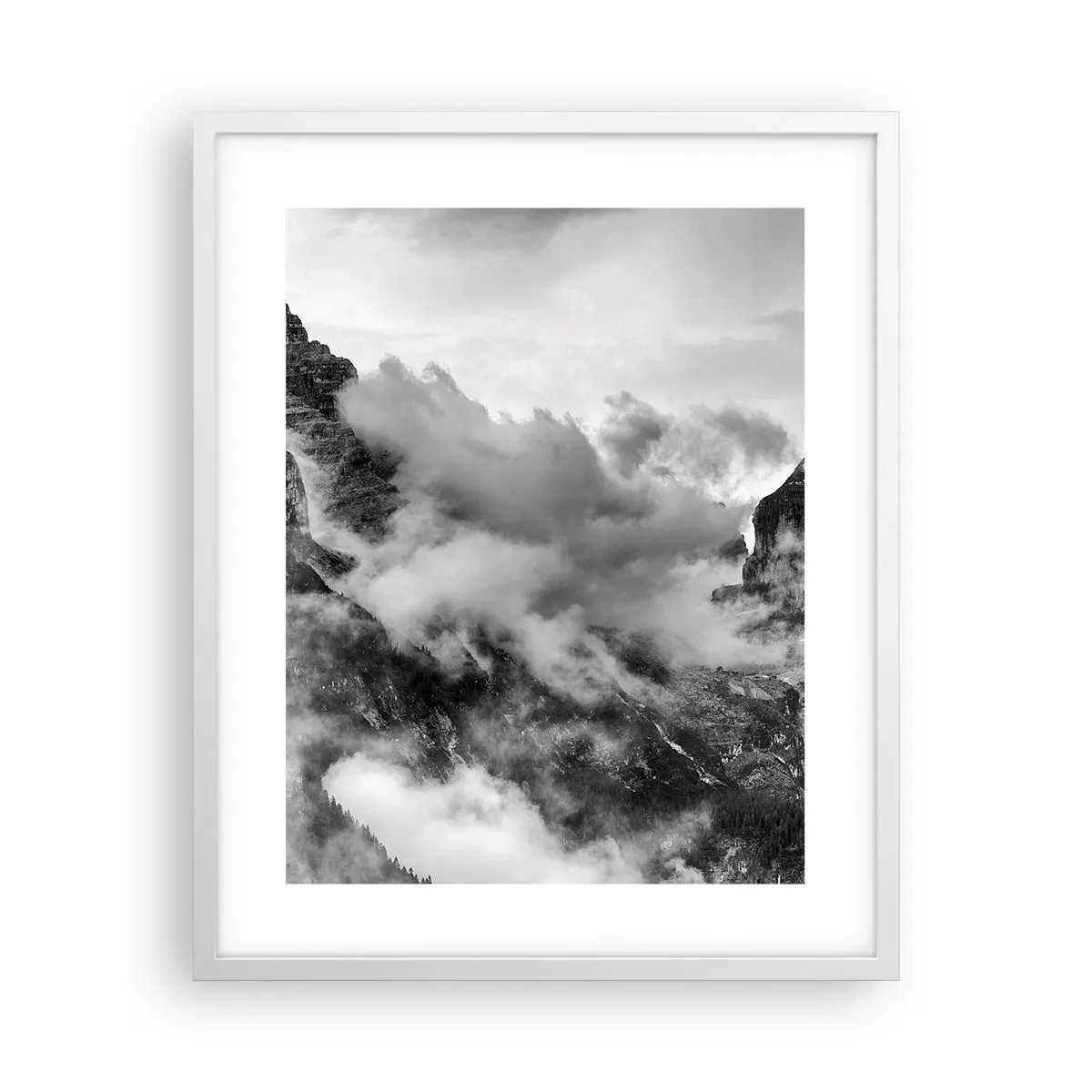 Poster în ramă albă - Frumoase și crude - 40x50 cm