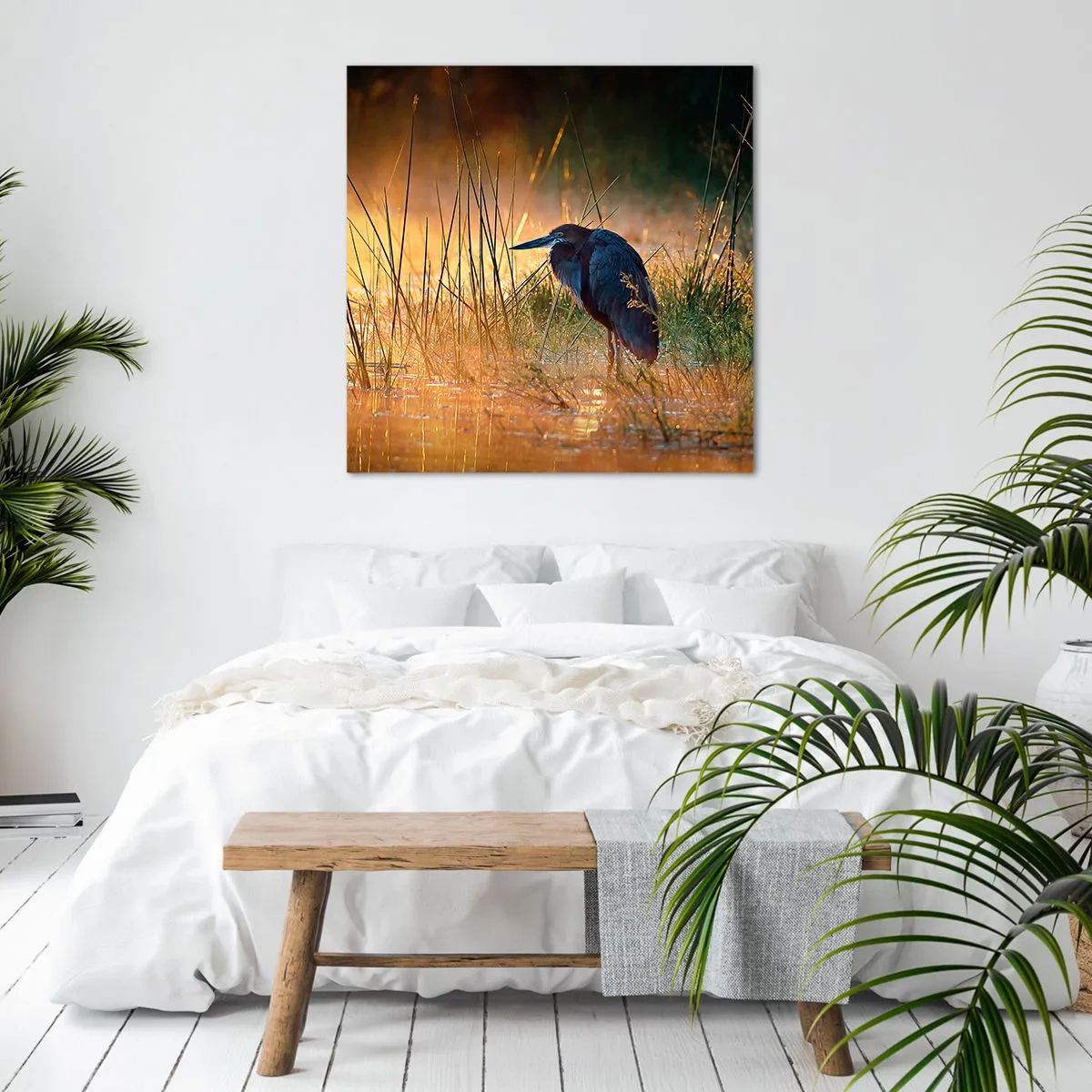 Tablou pe pânză - Lasă-mă în pace cu aceste fotografii - 50x50 cm