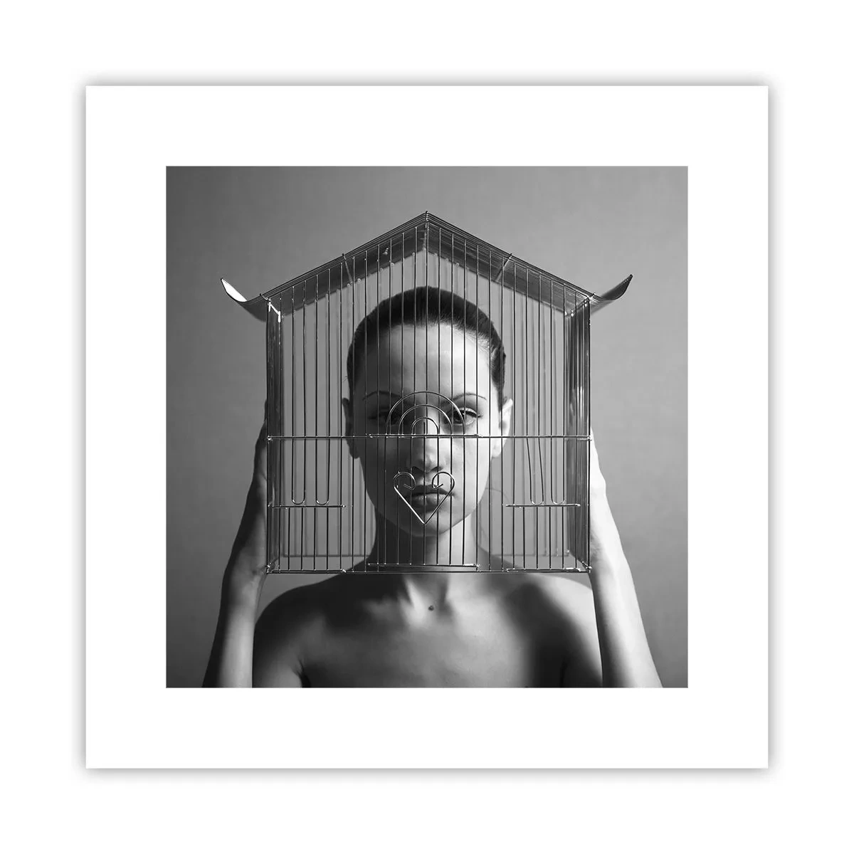 Poster - Un portret oarecum suprarealist - 30x30 cm