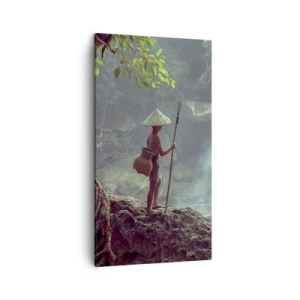 Tablou pe pânză - Prietenul naturii - 45x80 cm