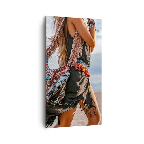 Tablou pe pânză - Iubita șamanului - 45x80 cm