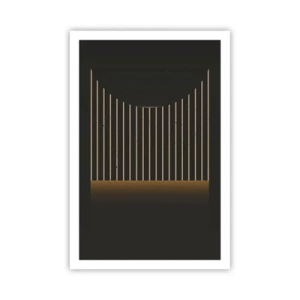 Poster - Explorați întunericul - 61x91 cm