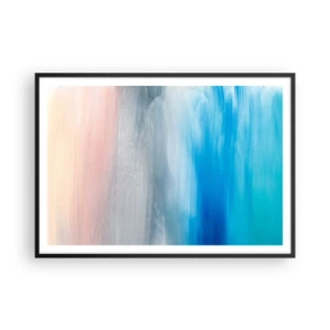 Poster în ramă neagră - Elemente: aer - 100x70 cm