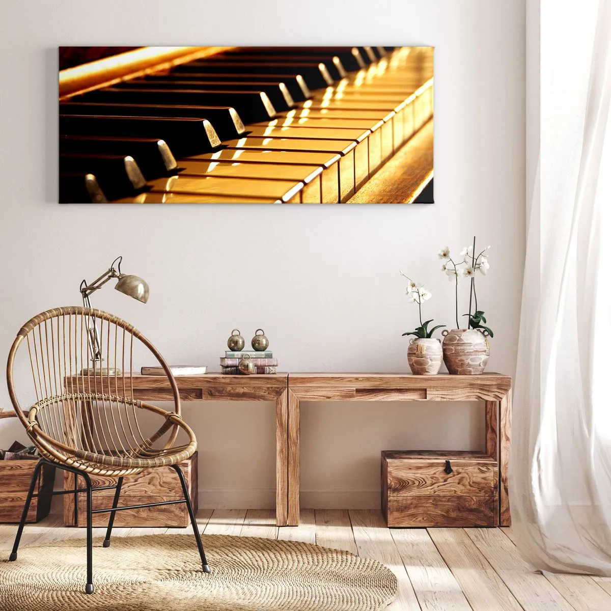 Tablou pe pânză - Posibilități nelimitate - 100x40 cm