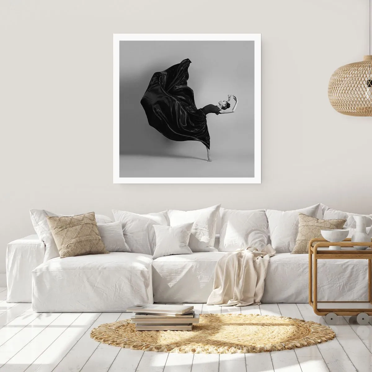 Poster - Înaripată de muzică - 30x30 cm