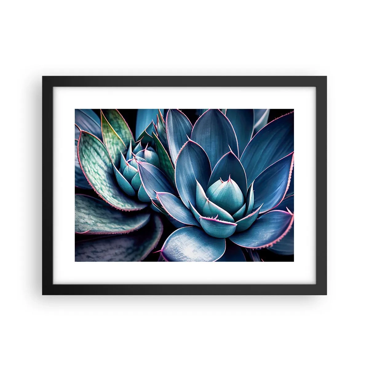 Poster în ramă neagră - Forța vitală - 40x30 cm