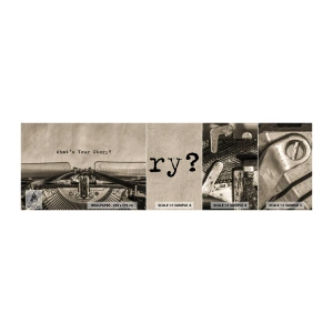 Mostră tapet autocolant Deluxe Sticker - Spune-mi - Masina de spumare, Epocă, Retro - 100x30 cm