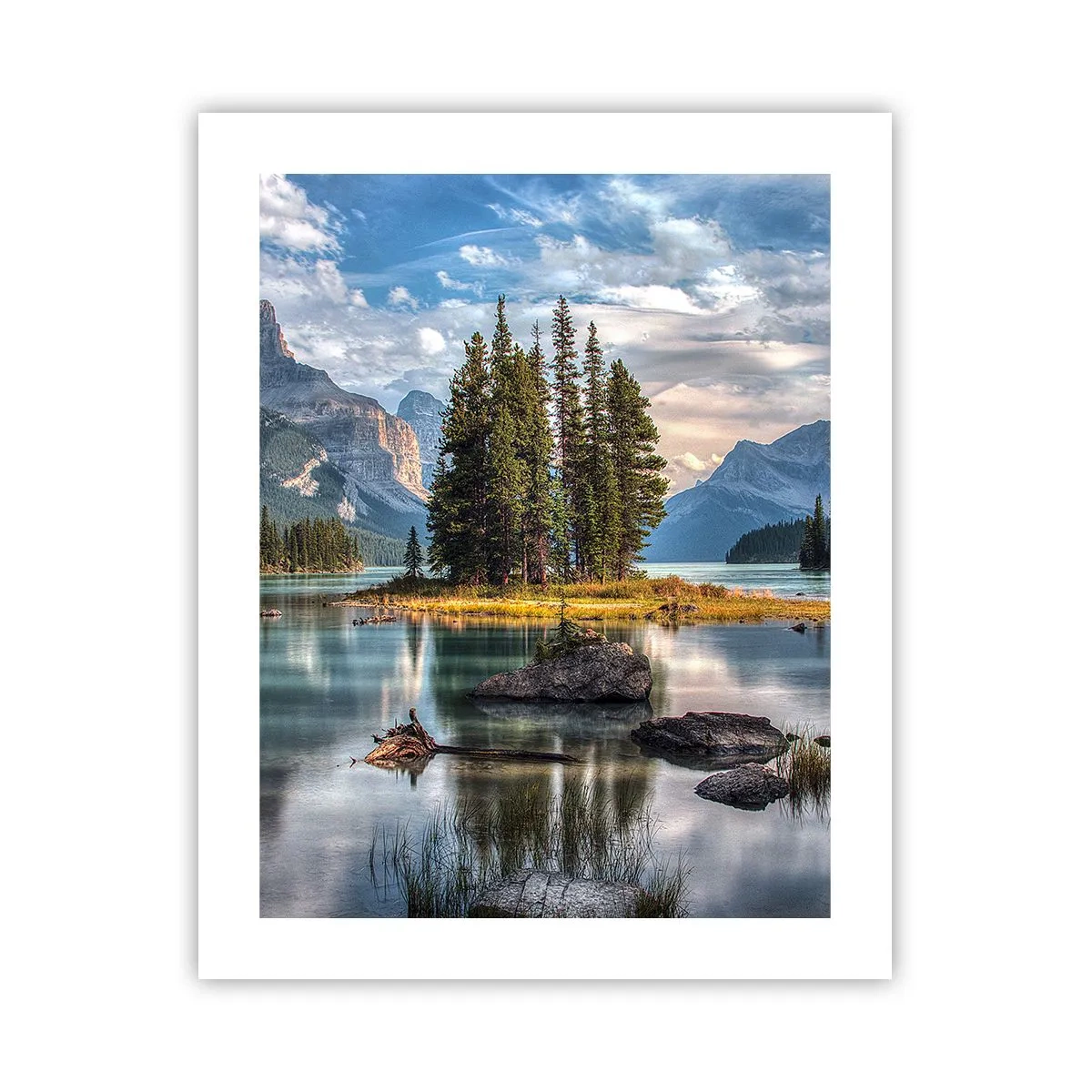 Poster - La o apă mare și limpede… - 40x50 cm