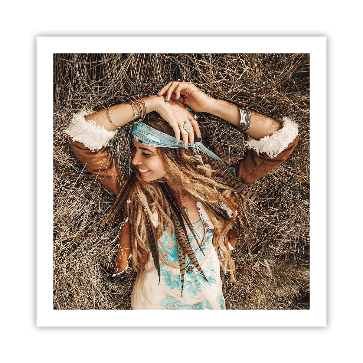 Poster - În drum spre vara iubirii - 60x60 cm