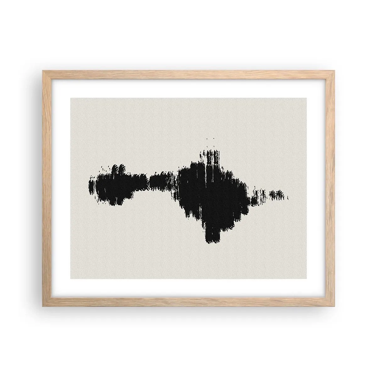 Poster în ramă de stejar deschis - Vibrațiile imaginației - 50x40 cm