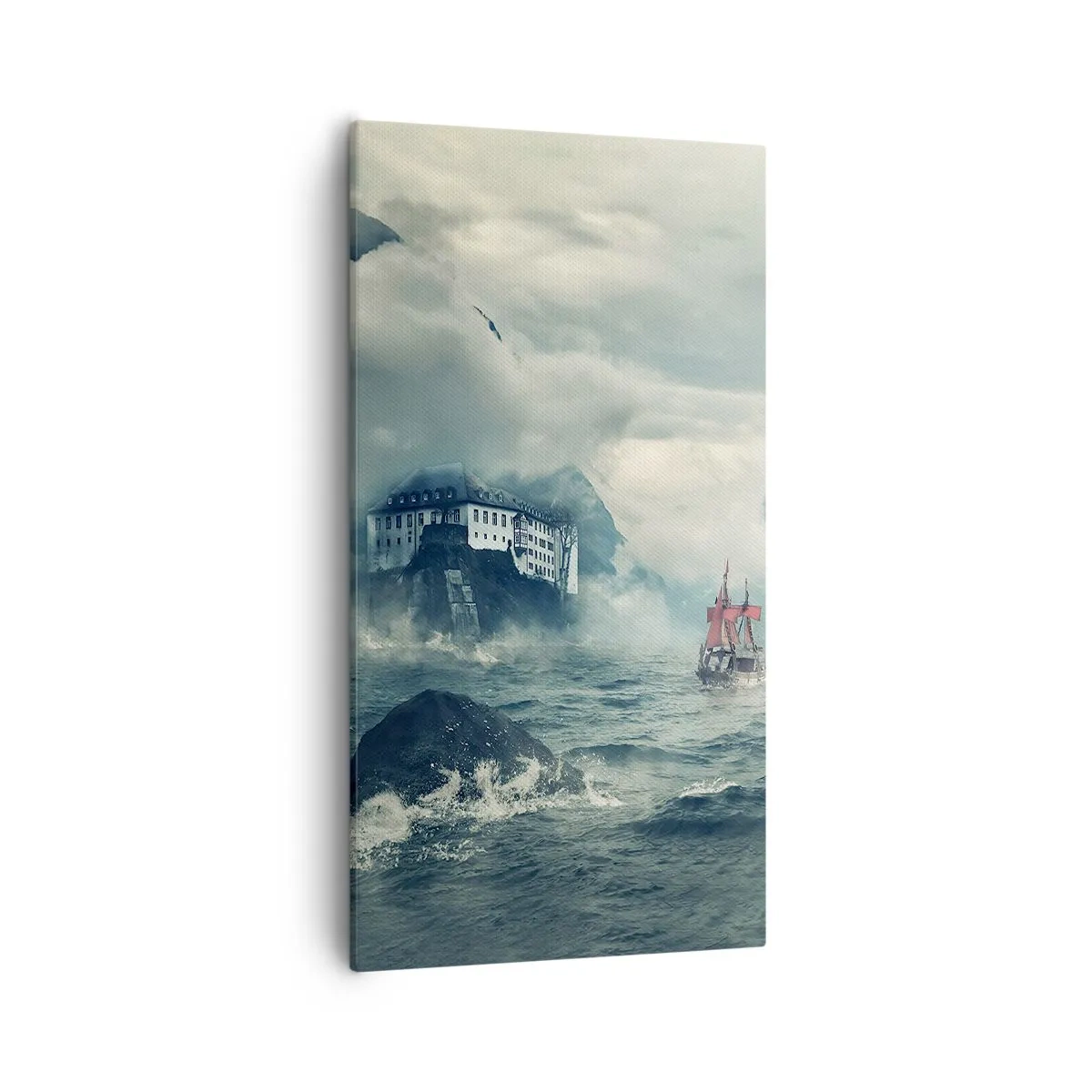 Tablou pe pânză - Pe ape magice - 55x100 cm