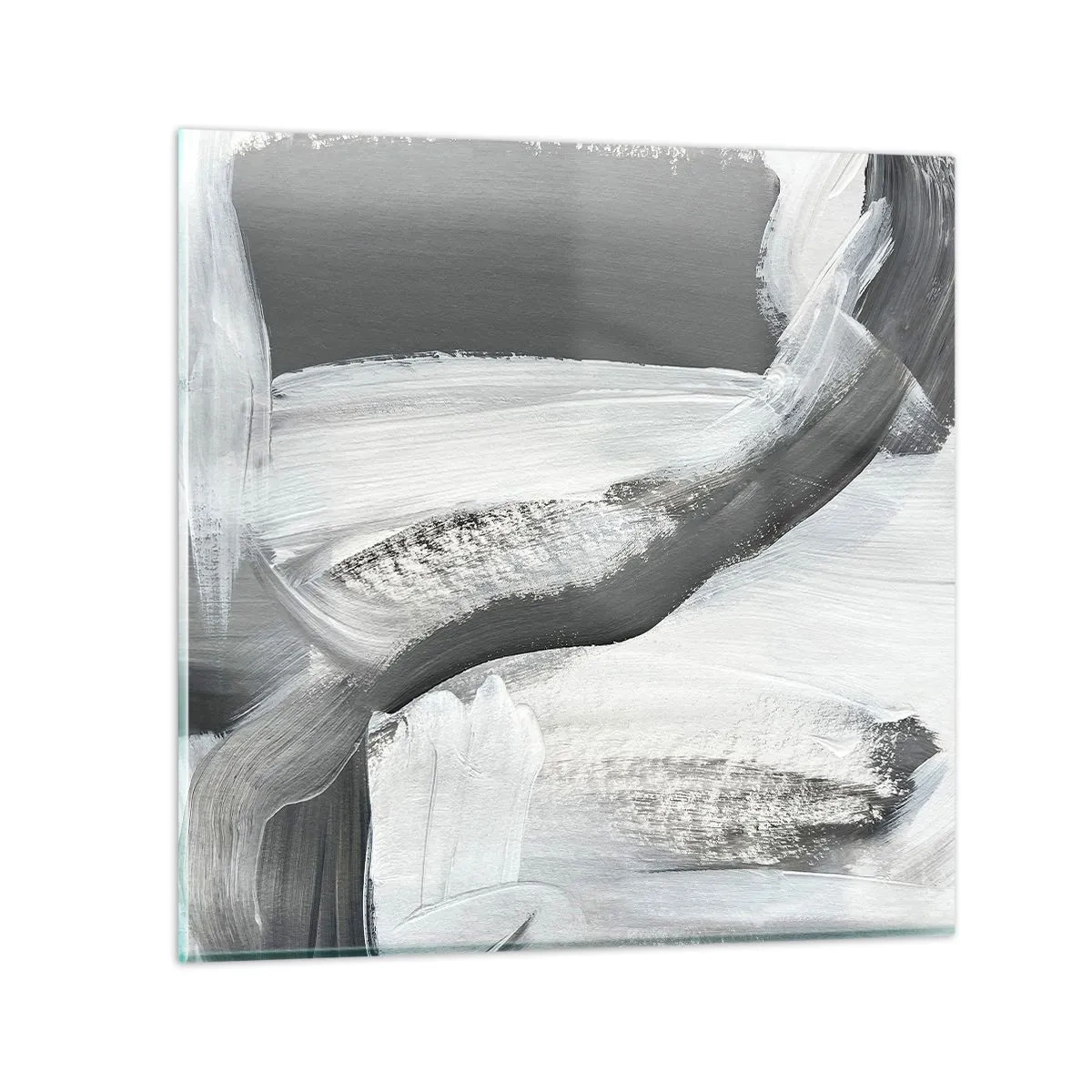 Tablou pe sticlă - Cu o mișcare decisivă - 60x60 cm