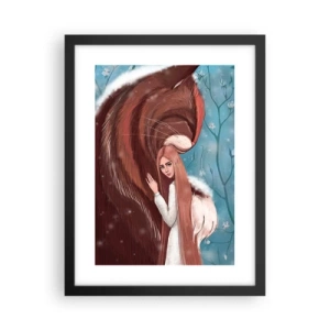 Poster în ramă neagră - Bun venit în basm - 30x40 cm